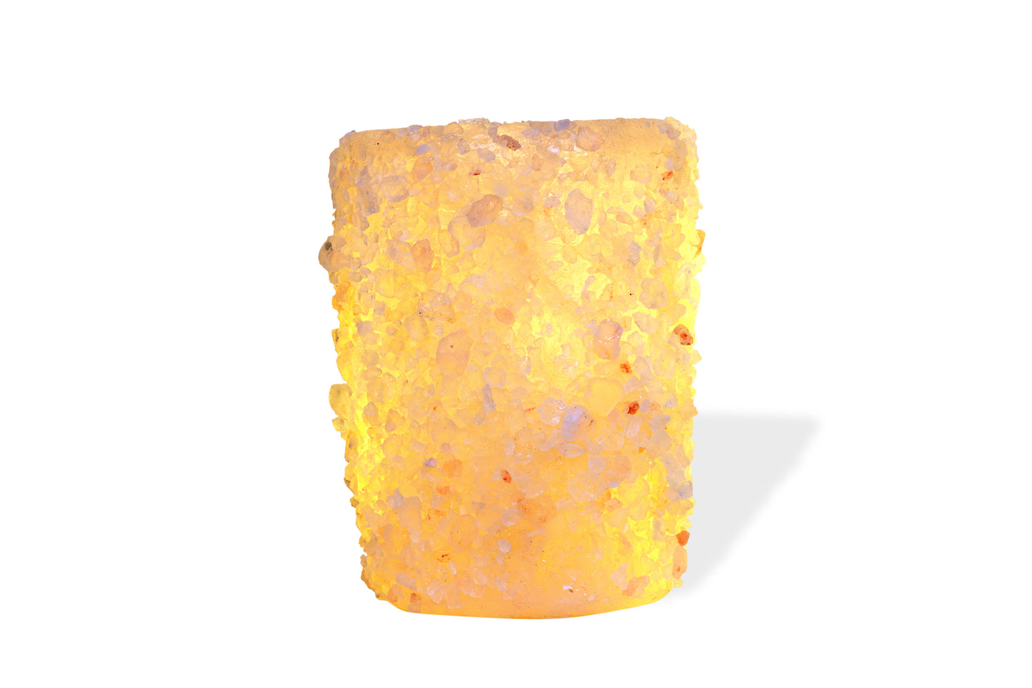 Crystal Glass Candle Holders (Pair)