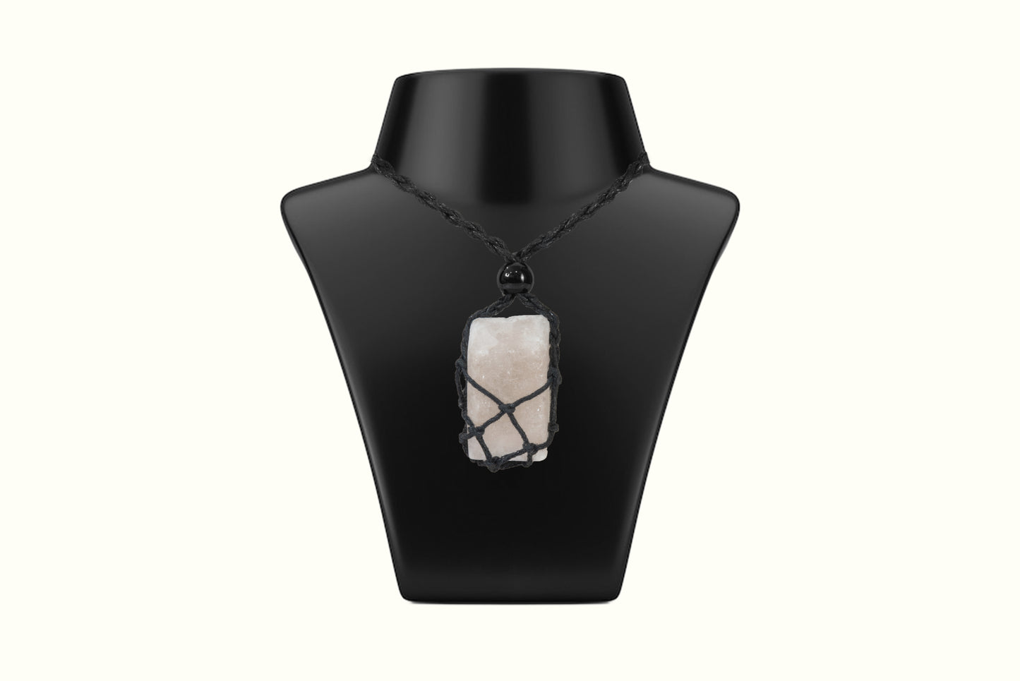 Salt Crystal Pendants Boho Chick with 25-30 inch adjustable Necklace